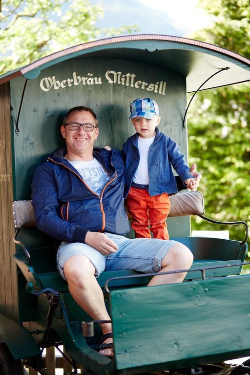 Pension Oberbraeu Mittersill Esterno foto
